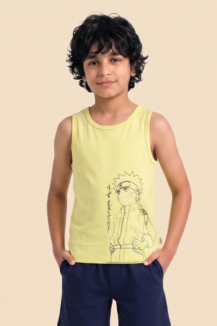 Lee Cooper Boys Naruto Vest (Pack of 2) - Multicolor — image 9
